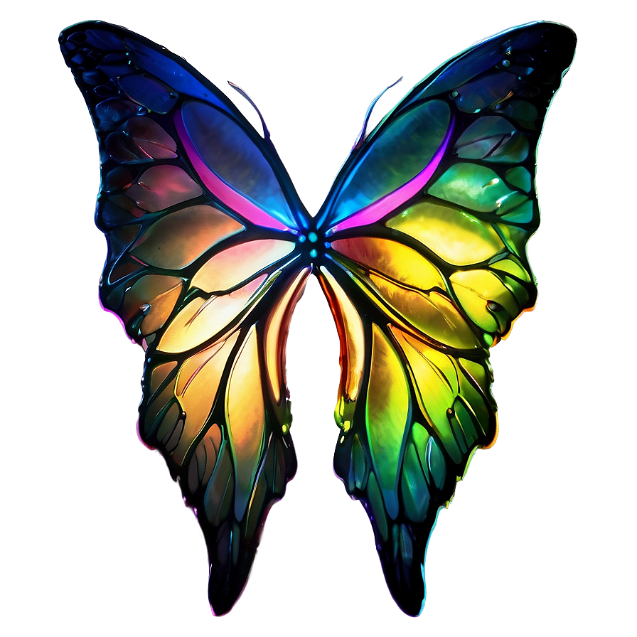 Iridescent Fairy Wing Png Mit53 PNG Image