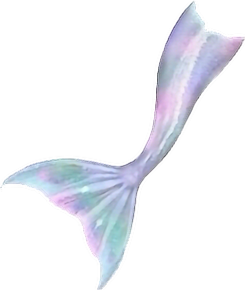 Iridescent Mermaid Tail Fantasy PNG Image