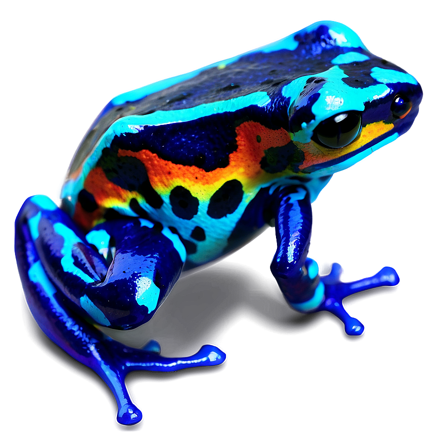 Iridescent Poison Dart Frog Png 06132024 PNG Image