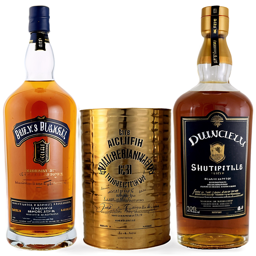 Irish Whiskey Collection Png Wga43 PNG Image