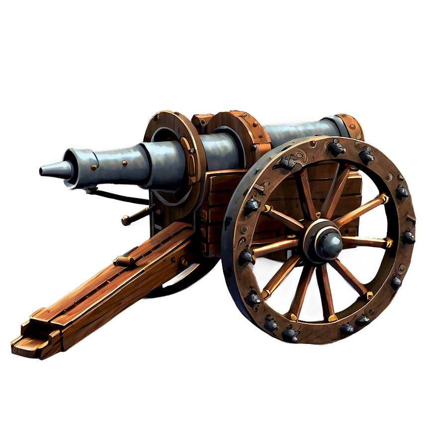 Iron Cast Cannon Png Mxx PNG Image