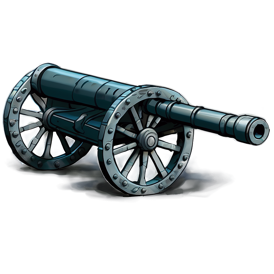 Iron Cast Cannon Png Qkq45 PNG Image