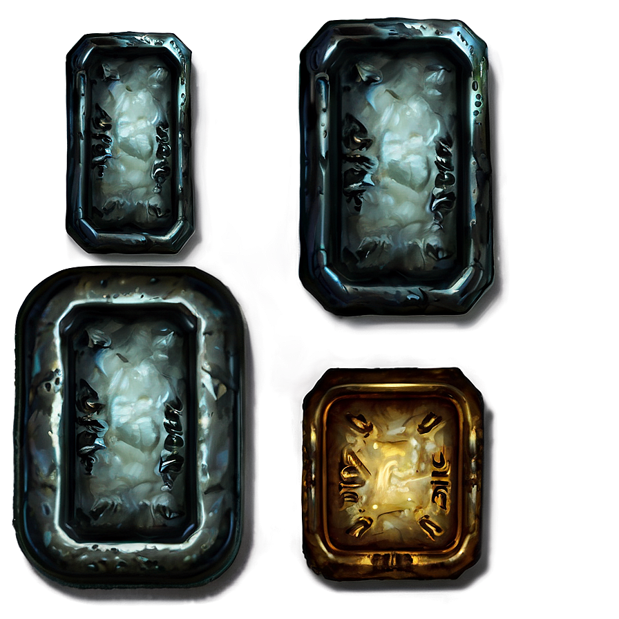 Iron Ingot Collection Png Tlp PNG Image