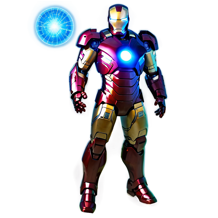 Iron Man Armor Reactor Png Scn57 PNG Image