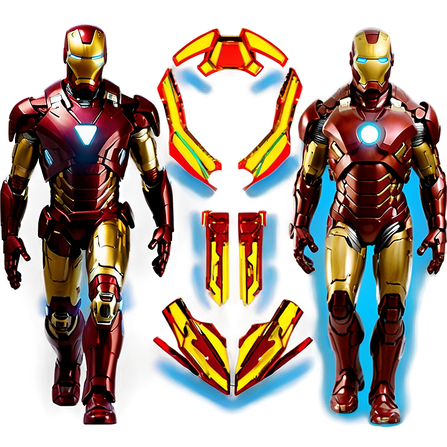 Iron Man Battle Suit Detail Png Bdc PNG Image