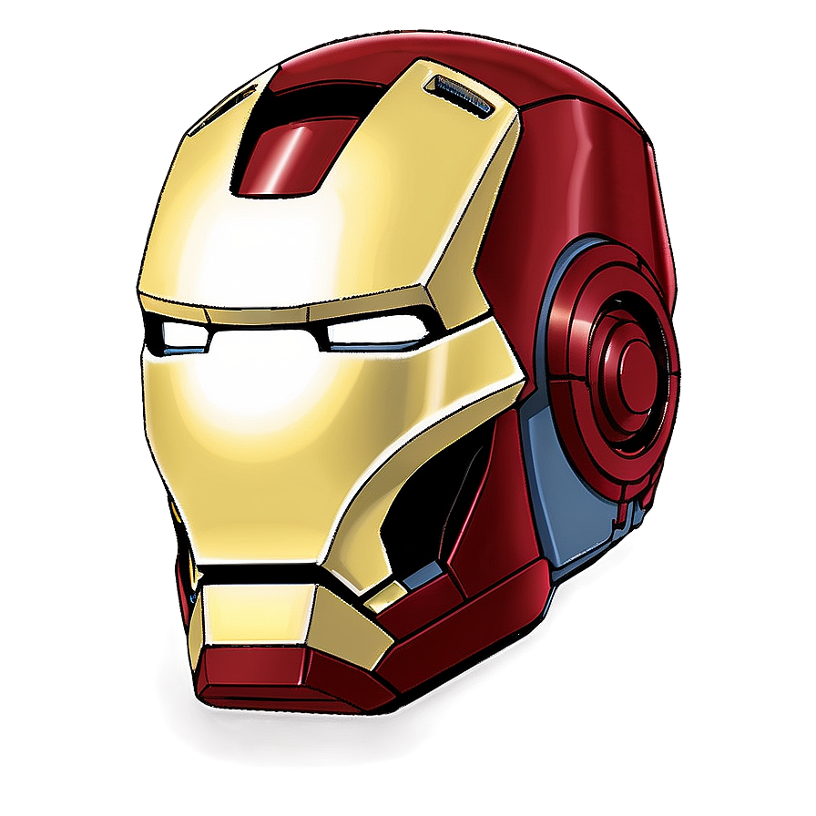 Iron Man Helmet Autocad Design Png 06122024 PNG Image