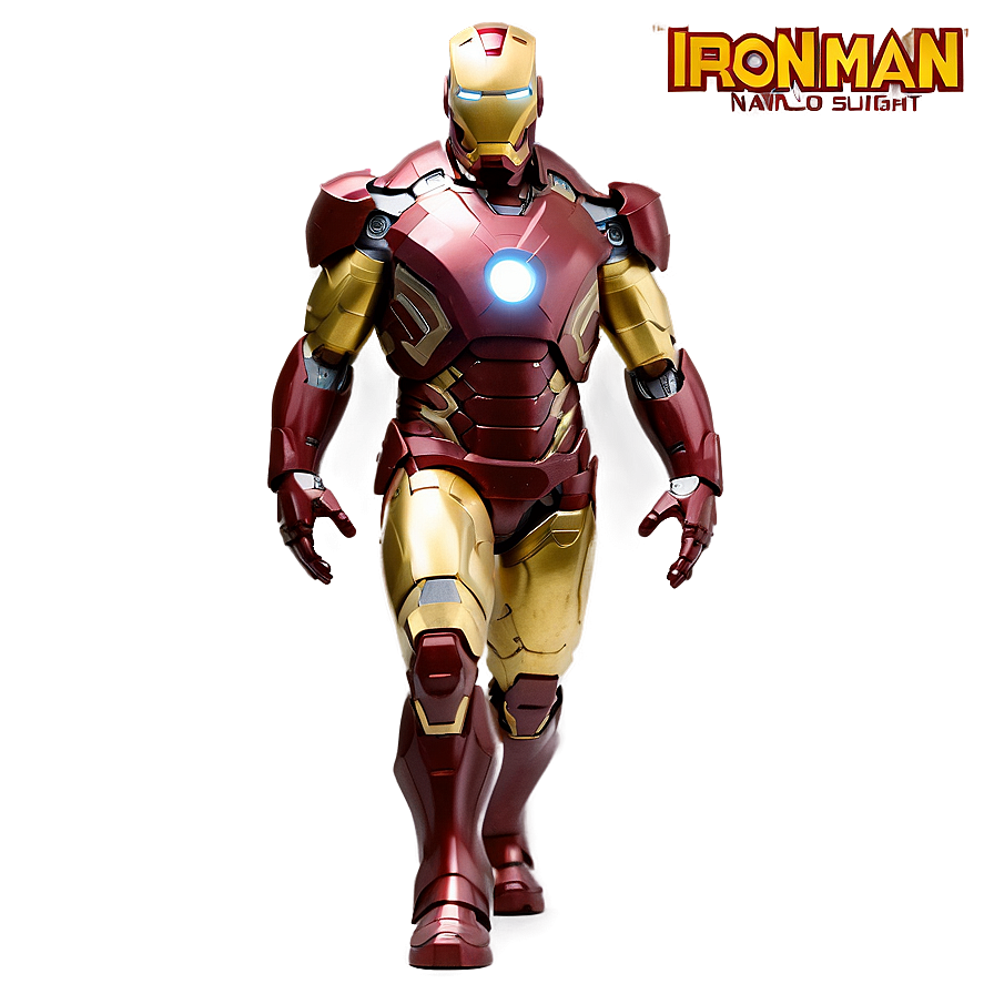 Iron Man Nano-tech Suit Png 06292024 PNG Image