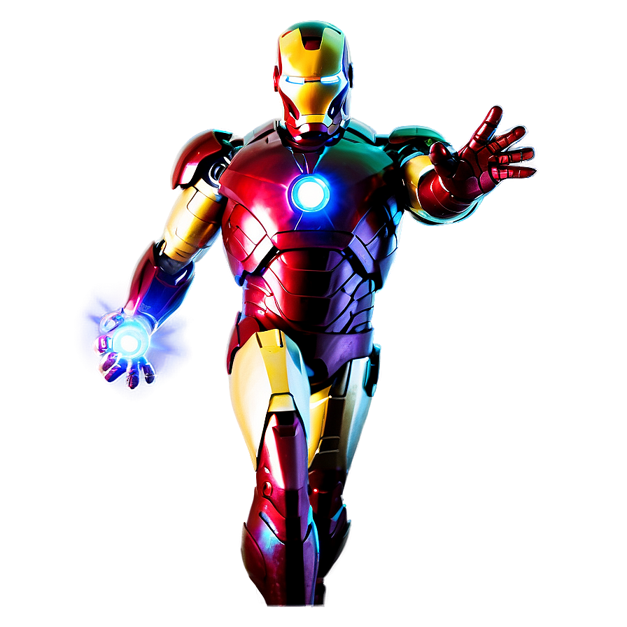 Iron Man Reactor Shine Png 13 PNG Image