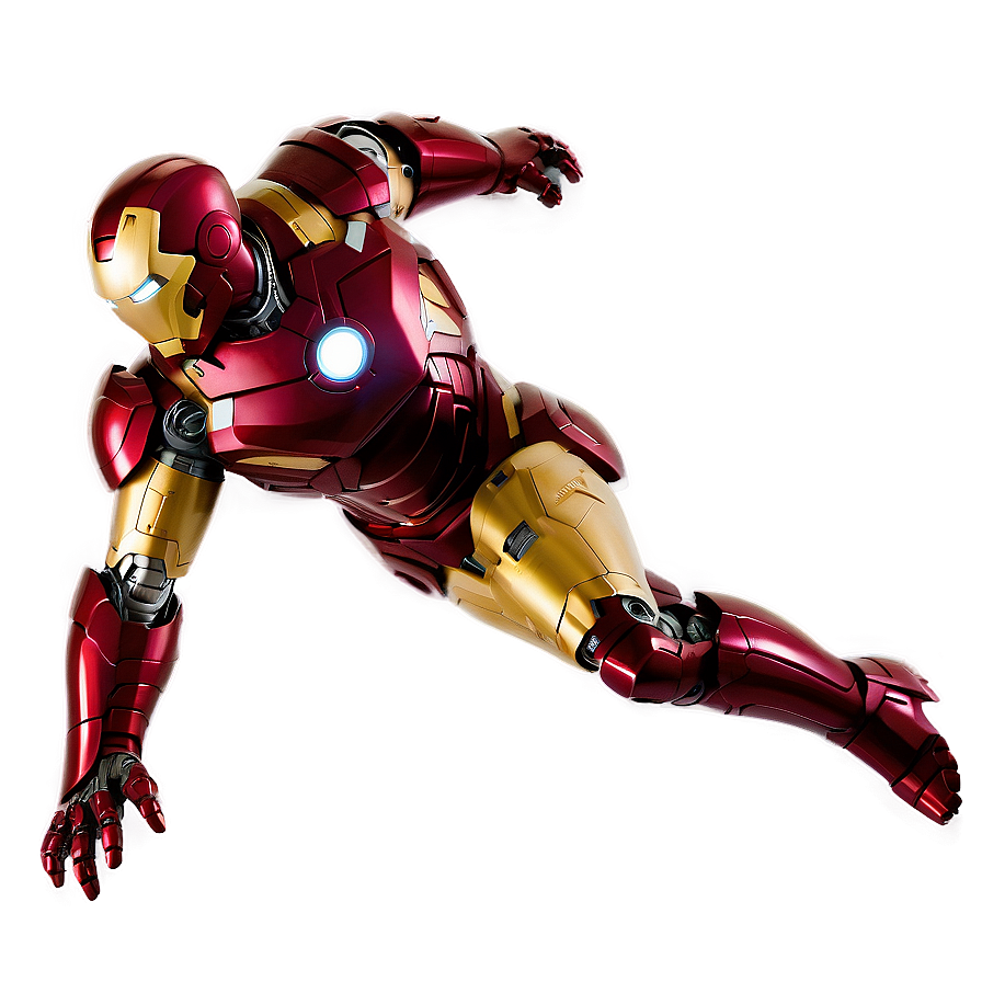 Iron Man Suit In Flight Mode Png 2 PNG Image