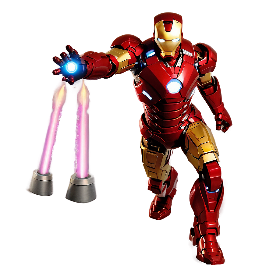 Iron Man Suit With Rocket Boosters Png 06292024 PNG Image