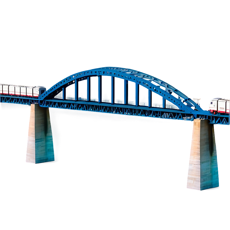 Iron Railway Bridge Png Qtu PNG Image