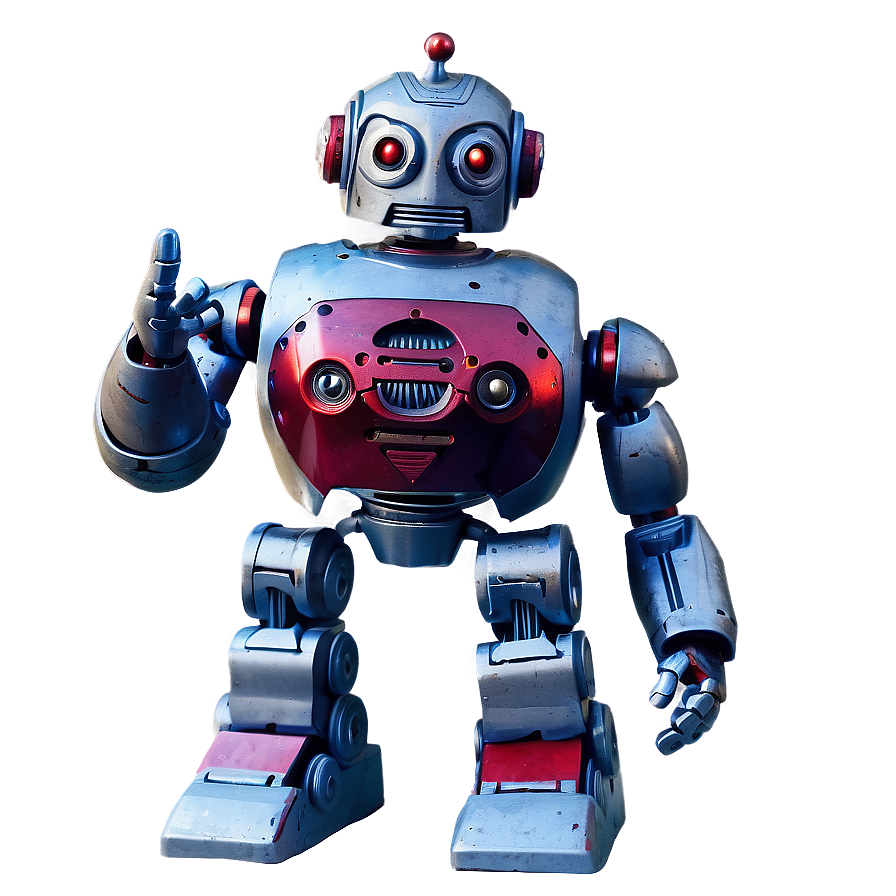 Iron Robot Toy Png 05242024 PNG Image