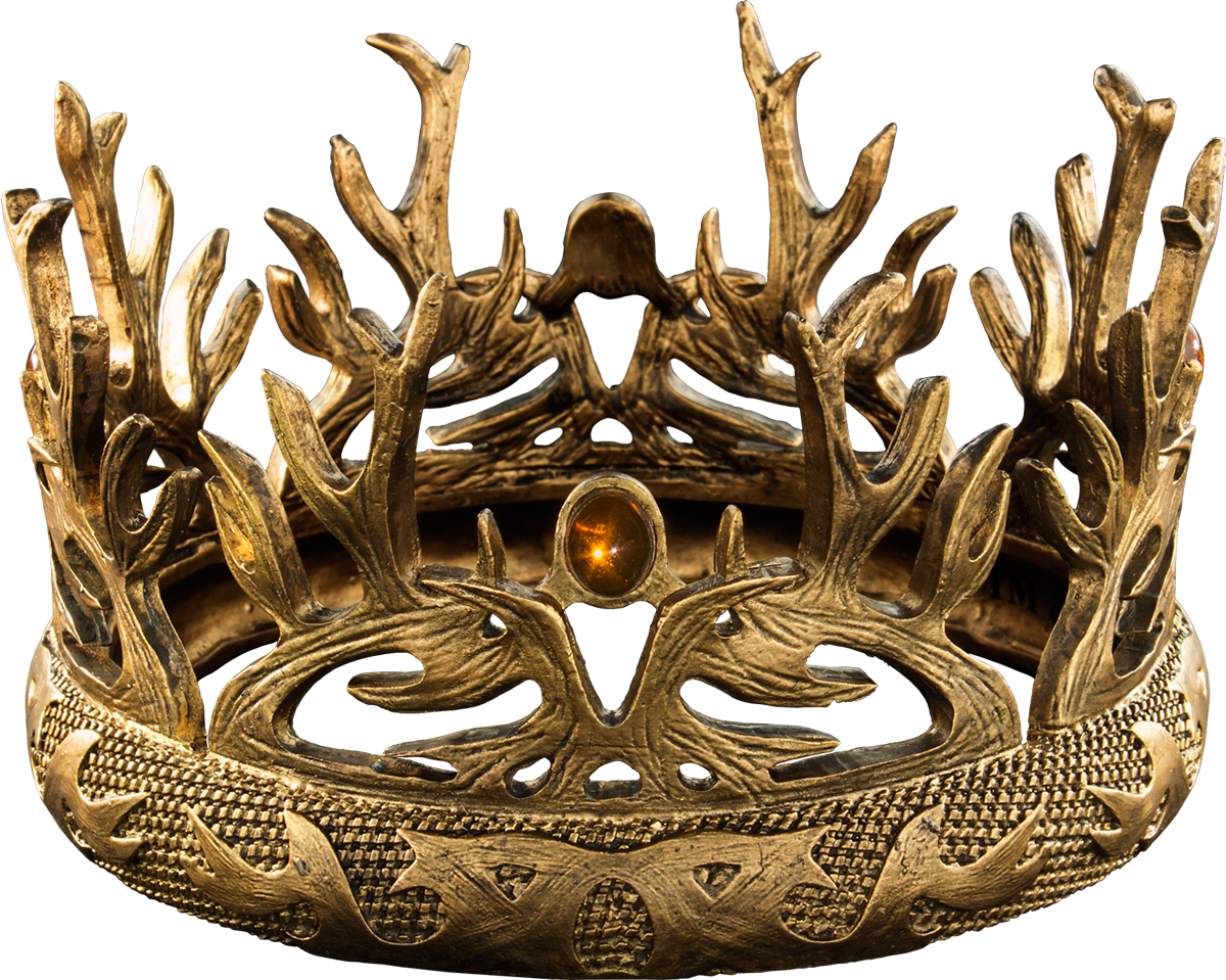 Iron Throne Inspired Crown Image PNG Image