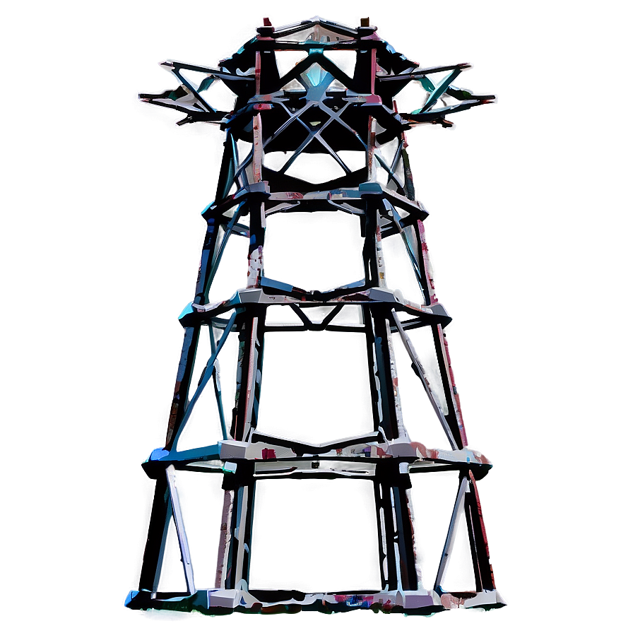 Iron Tower Structure Png Ocb10 PNG Image