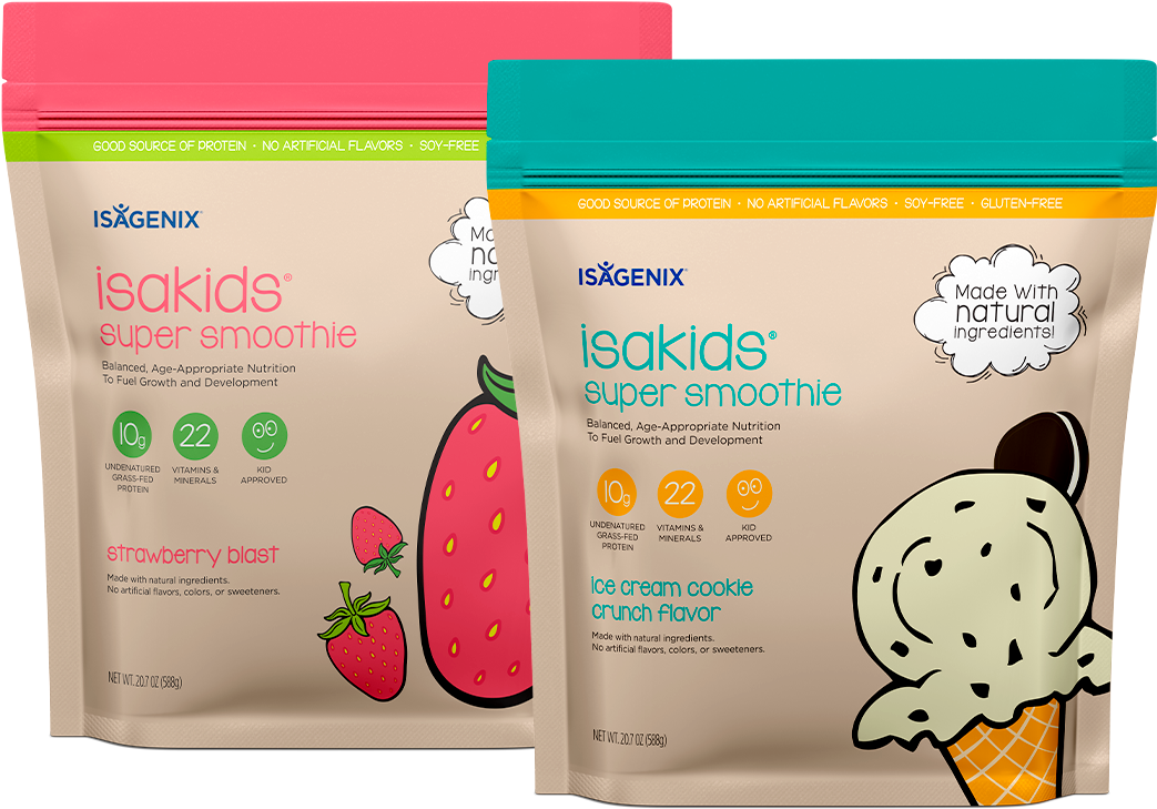 Isa Kids Super Smoothie Products PNG Image