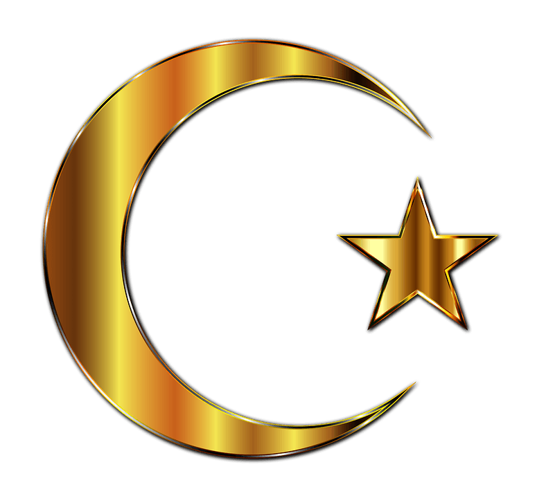 Islamic Crescentand Star Symbol PNG Image