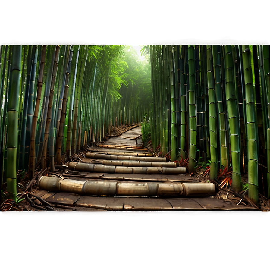 Island Bamboo Forest Path Png 21 PNG Image