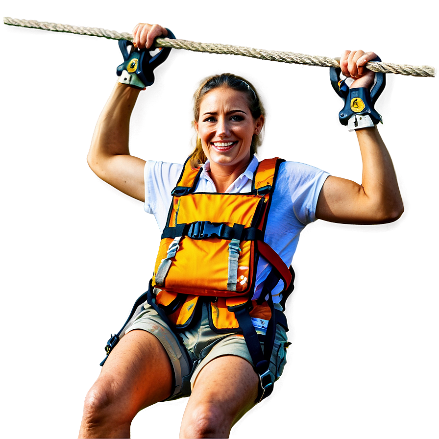 Island Jungle Zip Line Adventure Png Xcl PNG Image