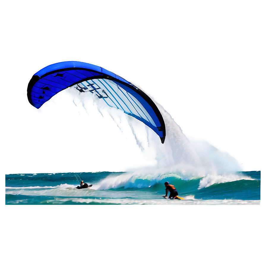 Island Kite Surfing Action Png 05232024 PNG Image