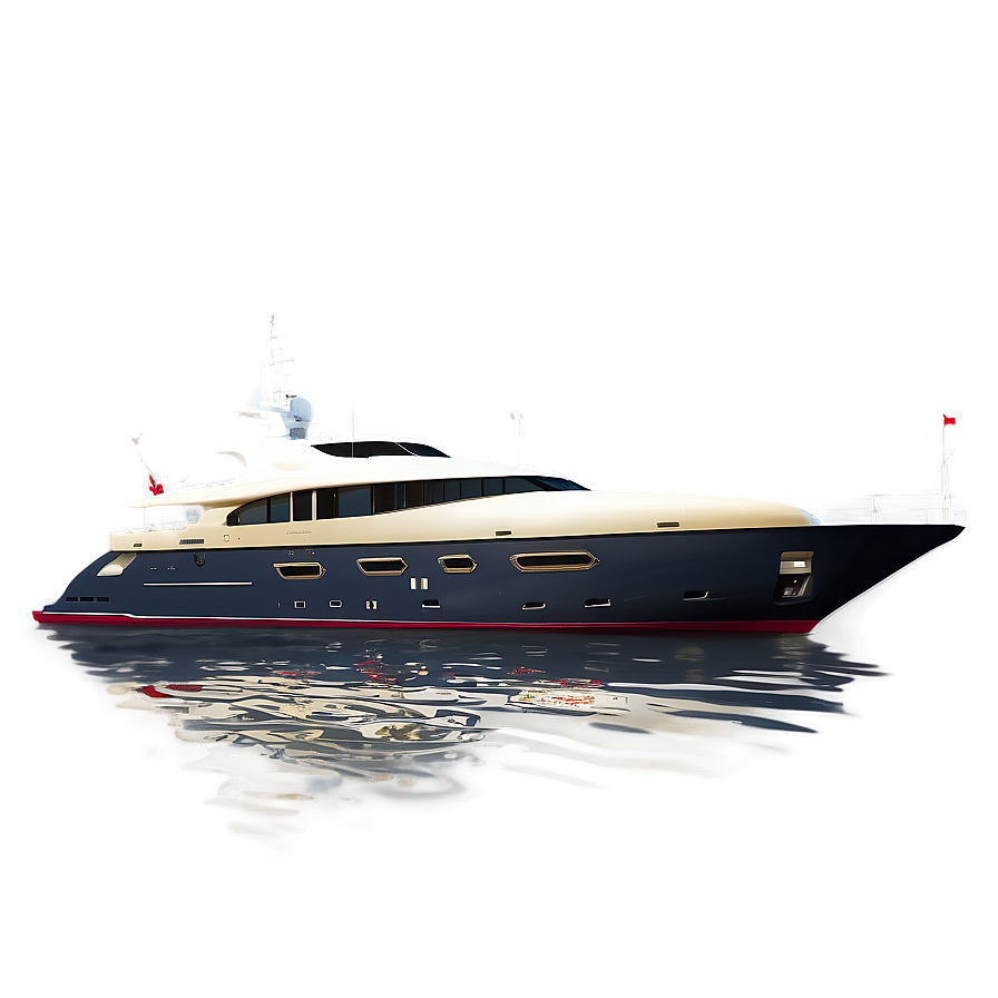 Island Luxury Yacht Anchorage Png Pko2 PNG Image