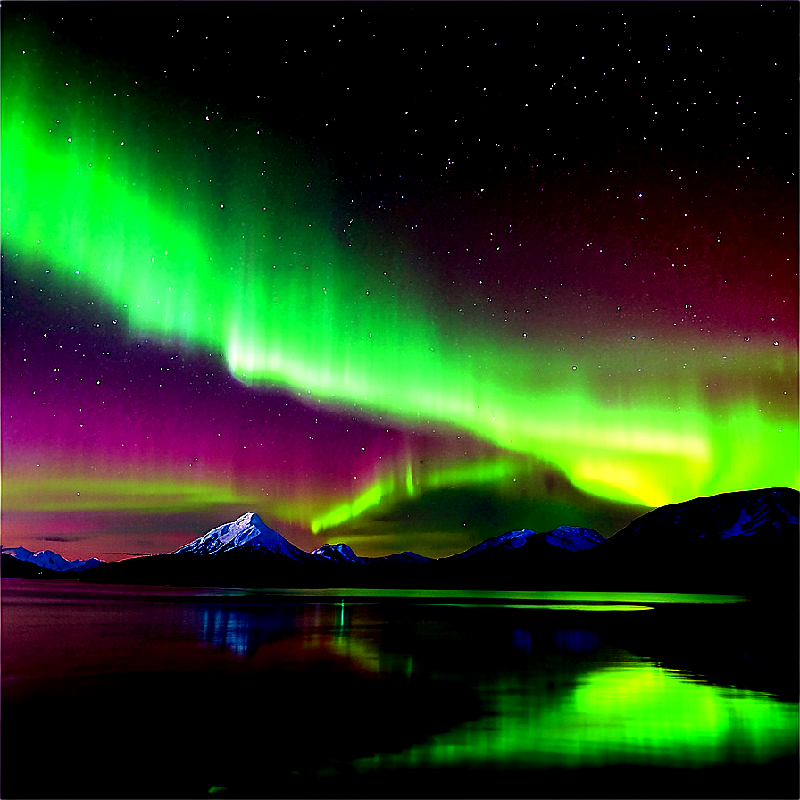 Island Northern Lights Png Tbk81 PNG Image