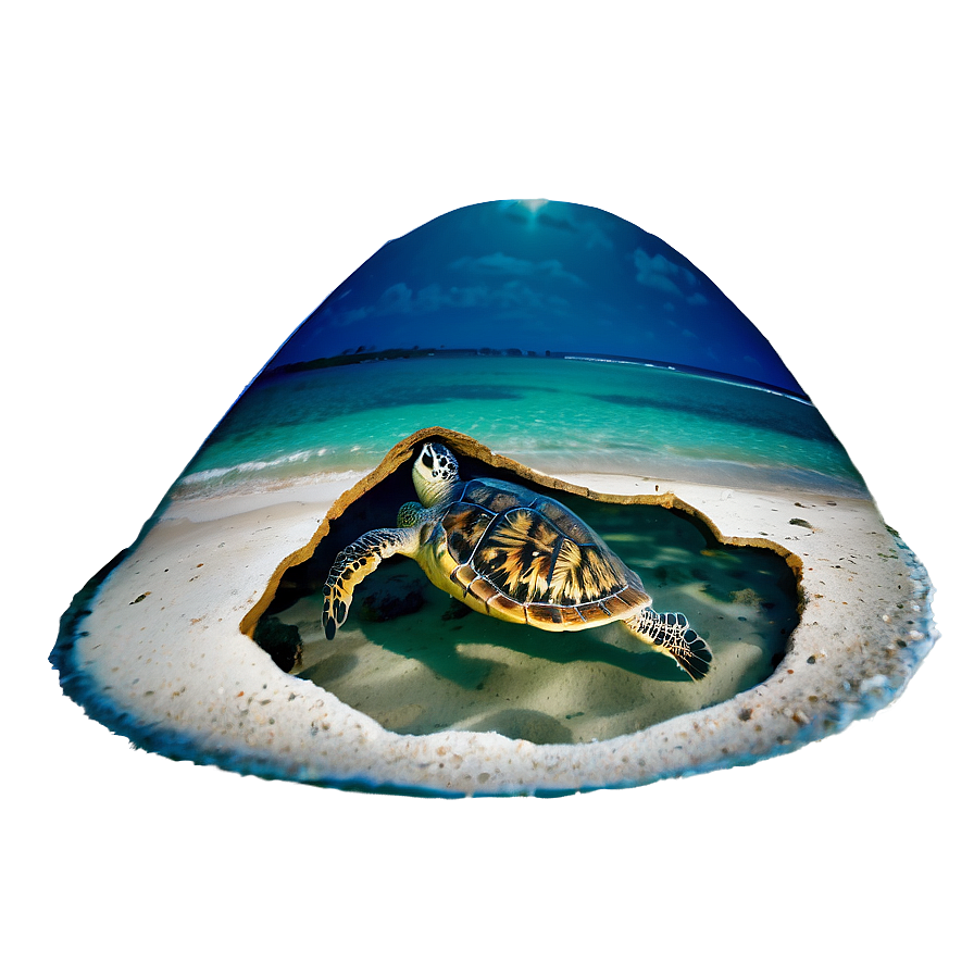 Island Sea Turtle Nest Png 05232024 PNG Image