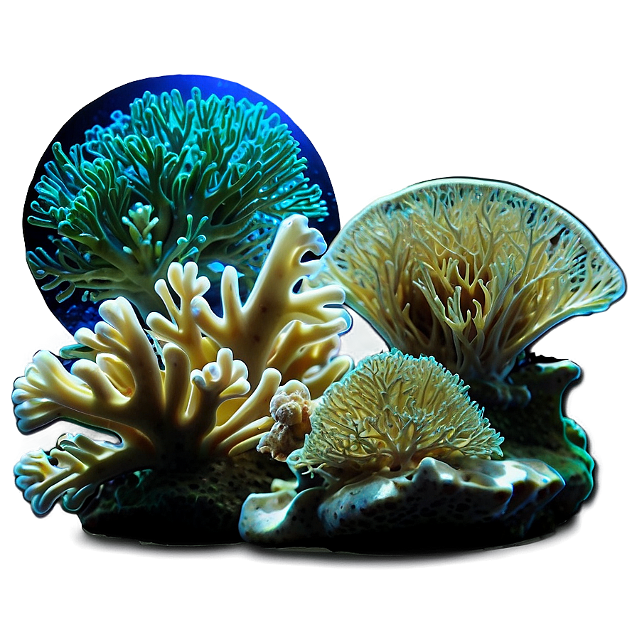 Island Underwater Coral Garden Png Spw PNG Image