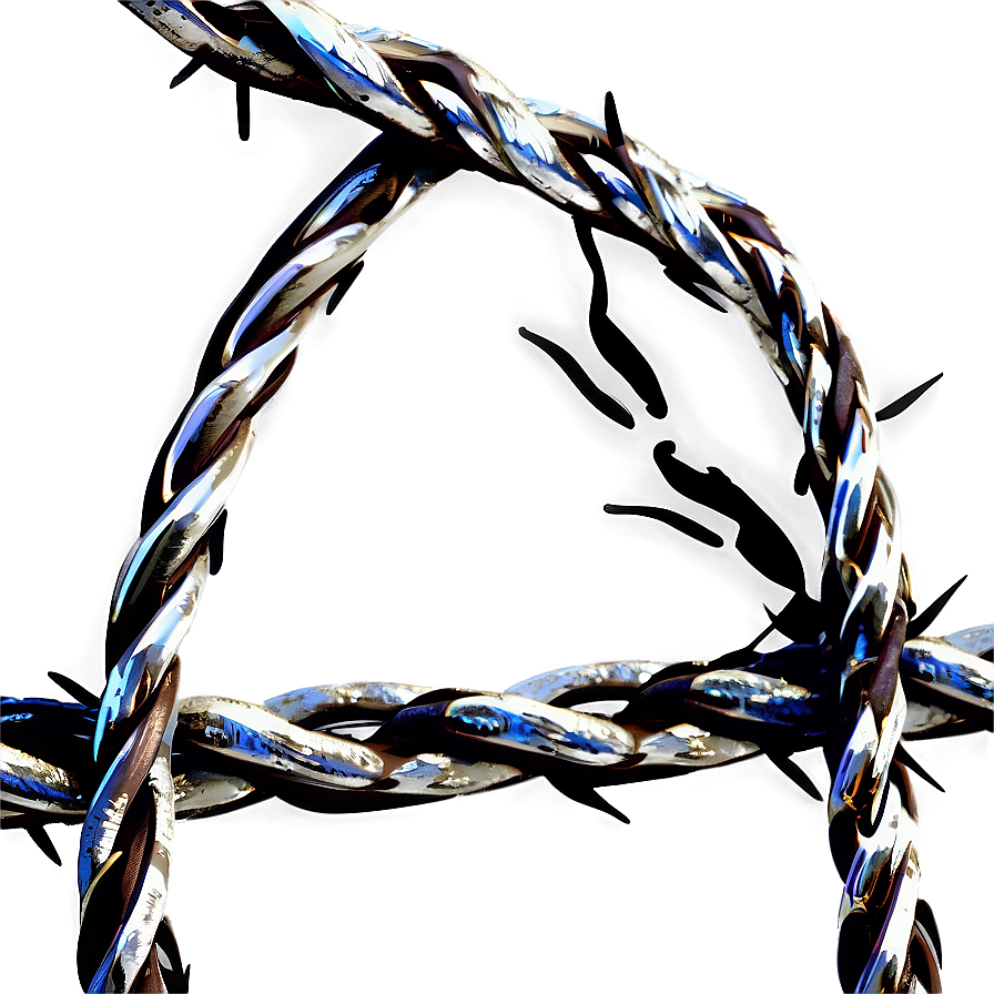 Isolated Barbwire Png 05252024 PNG Image