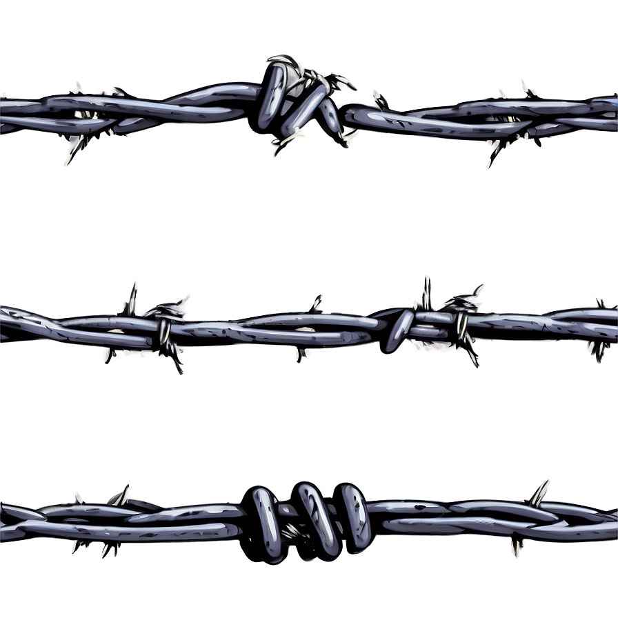 Isolated Barbwire Png 2 PNG Image