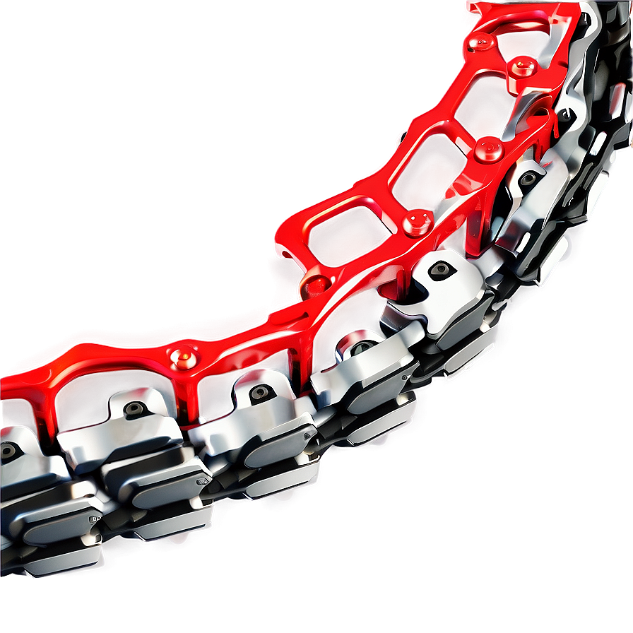 Isolated Bike Chain Segment Png 06292024 PNG Image