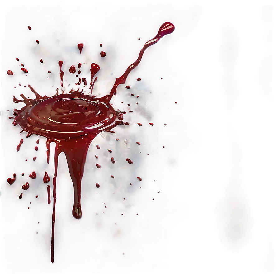 Isolated Blood Spatter Png Qxk92 PNG Image