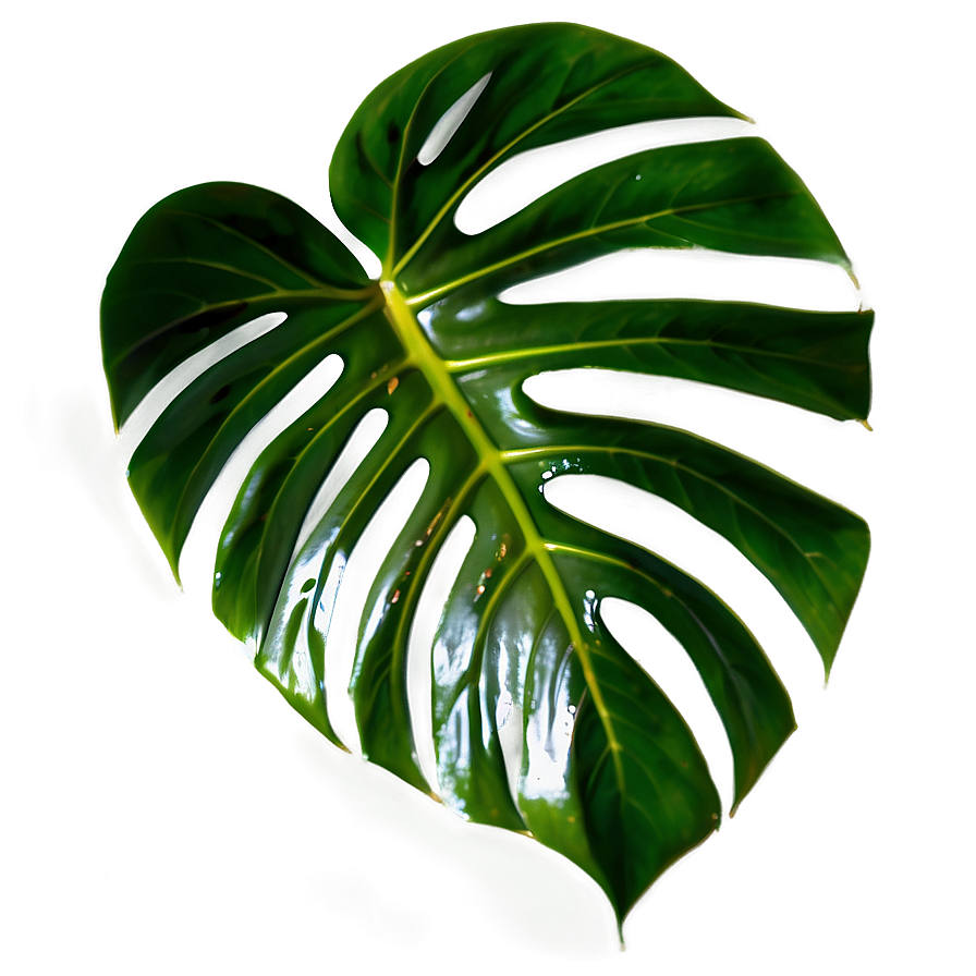 Isolated Monstera Leaf Png 81 PNG Image