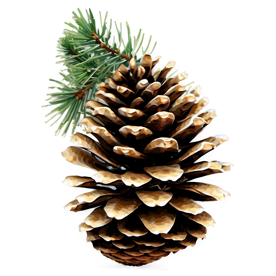 Isolated Pine Cone Png 06202024 PNG Image