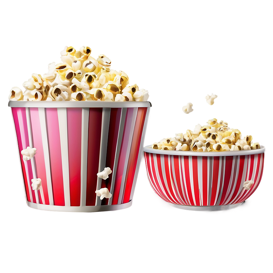 Isolated Popcorn Bucket On White Png 50 PNG Image