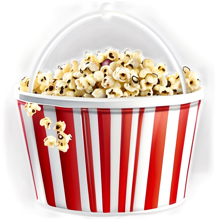 Isolated Popcorn Bucket On White Png Poa29 PNG Image