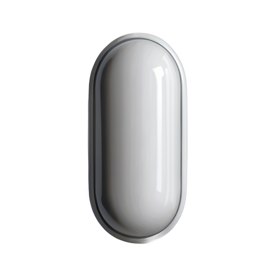 Isolated White Capsule Png Bci93 PNG Image