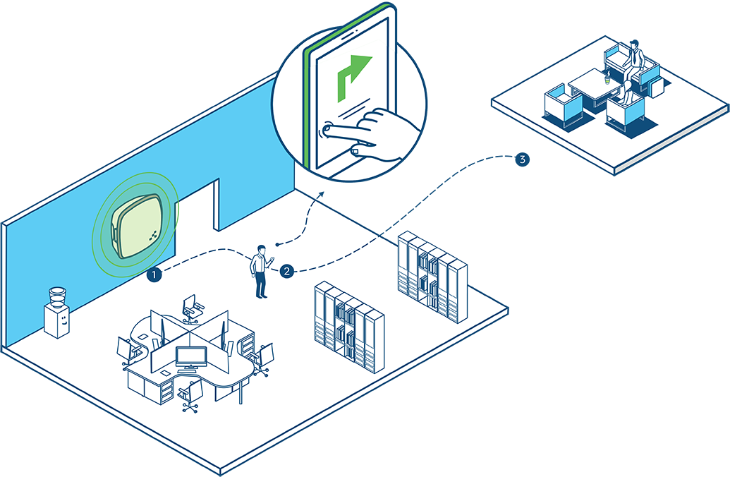 Isometric Navigation Concept Illustration PNG Image