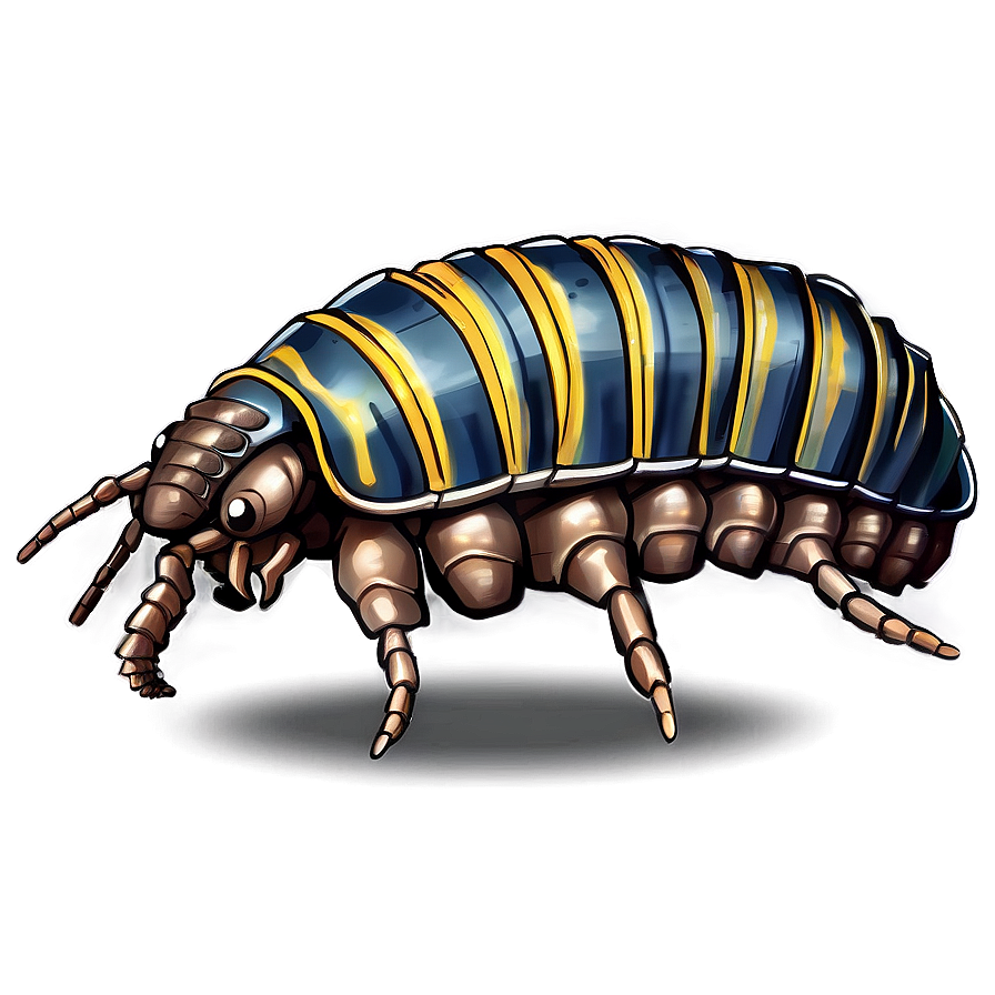 Isopod Drawing Png Gtw90 PNG Image