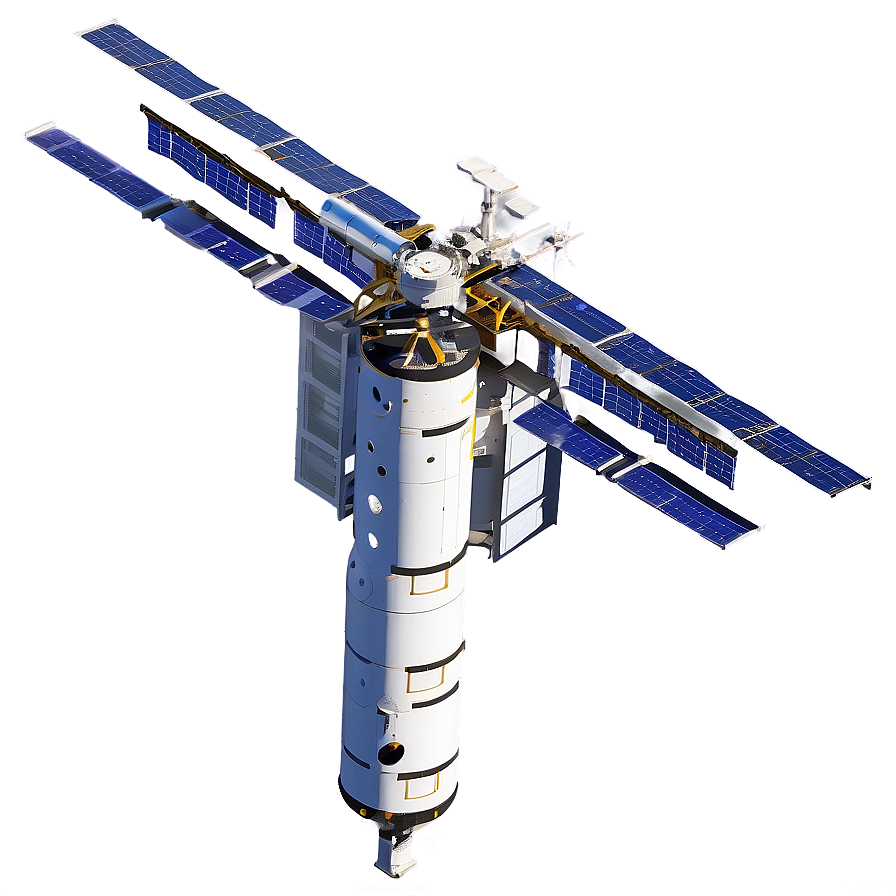 Iss Communication Satellite Png Adp82 PNG Image