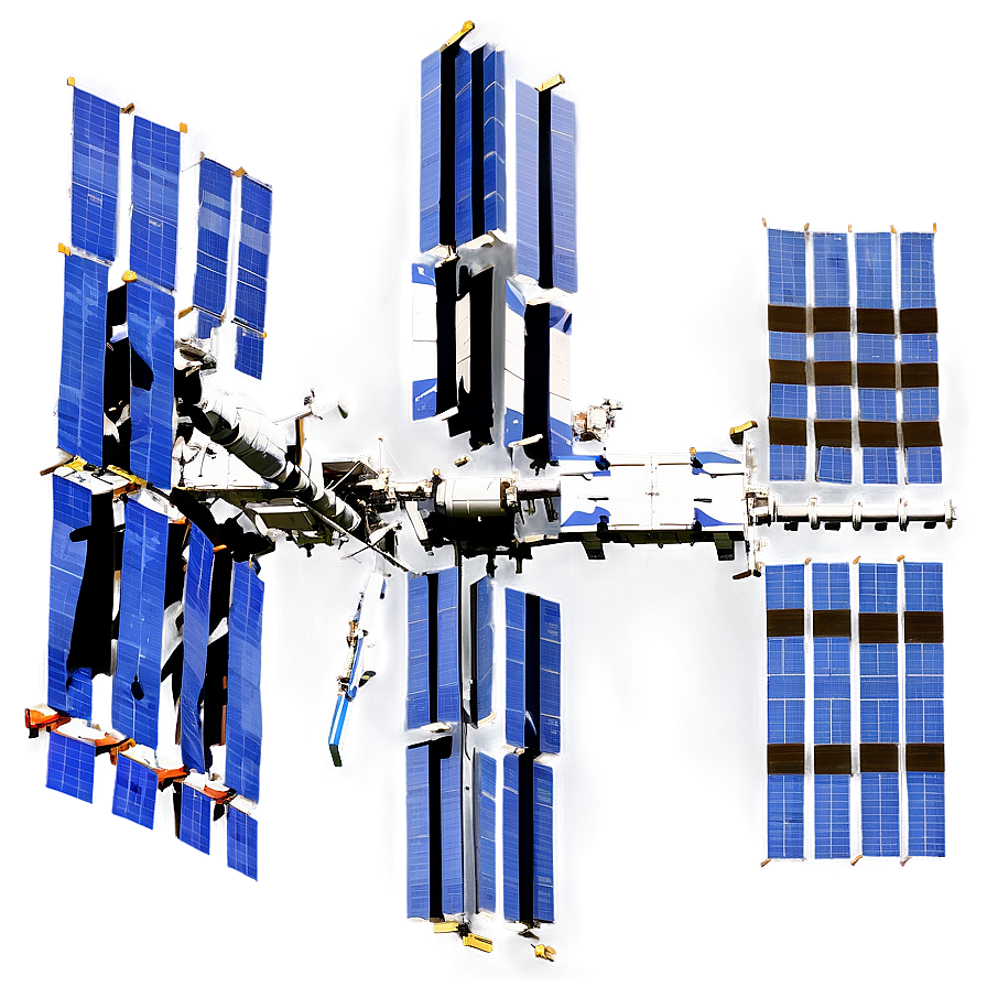 Iss Satellite Orbiting Earth Png 36 PNG Image