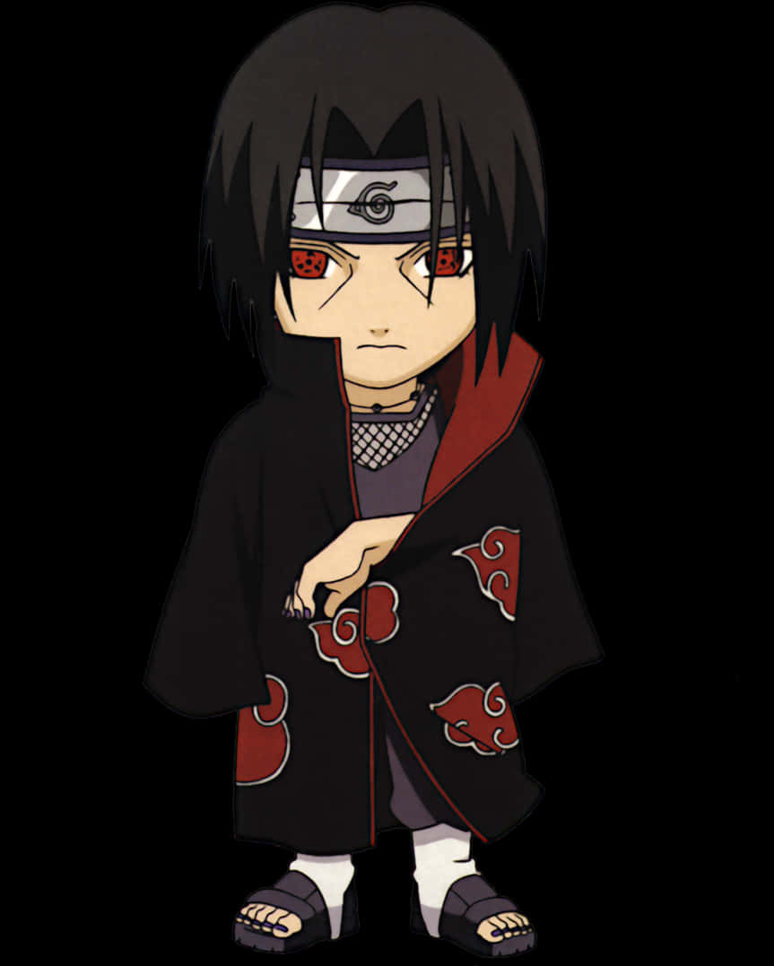 Itachi Uchiha Anime Character PNG Image