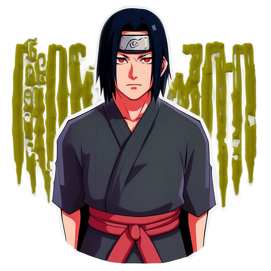 Itachi Uchiha Art Png Fxy PNG Image