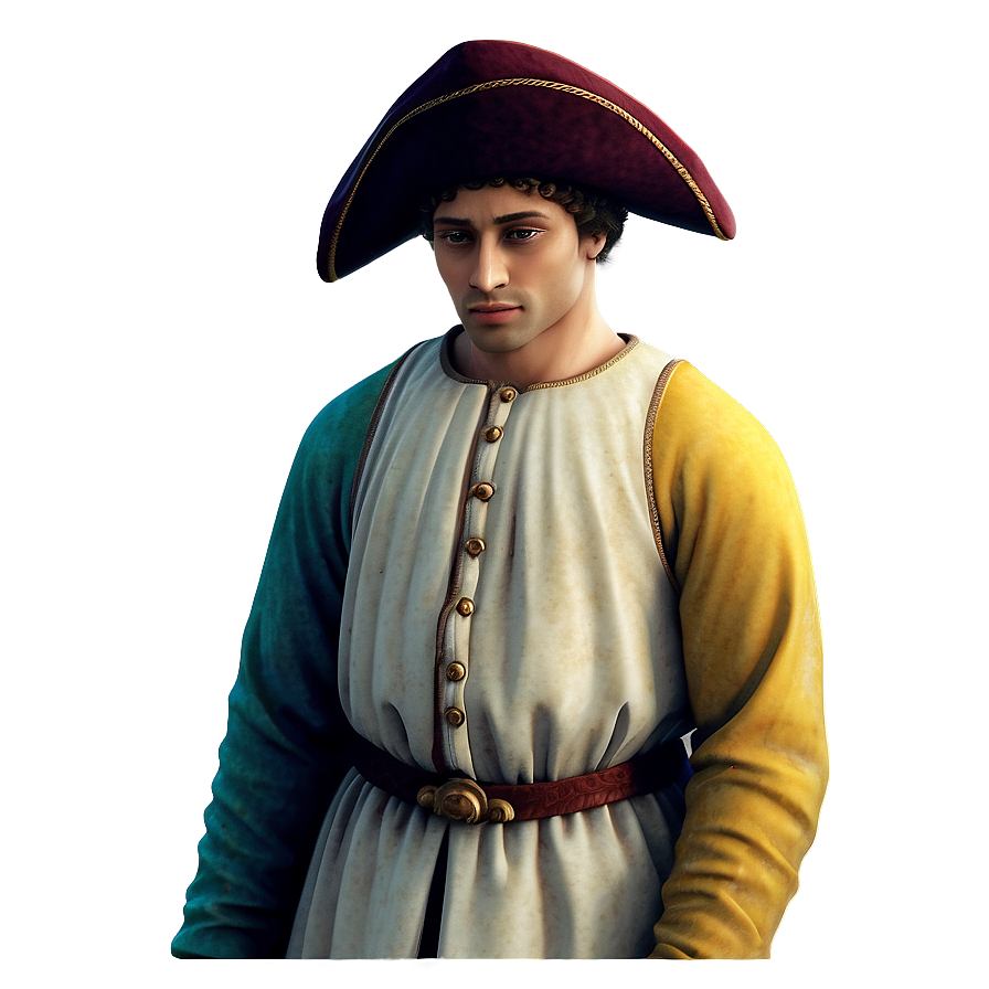 Italian Renaissance Artwork Png 2 PNG Image