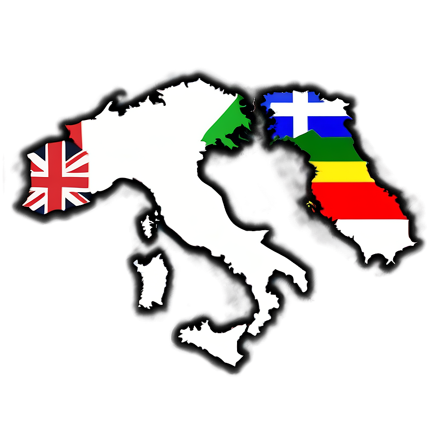 Italy Map Png Cvx PNG Image