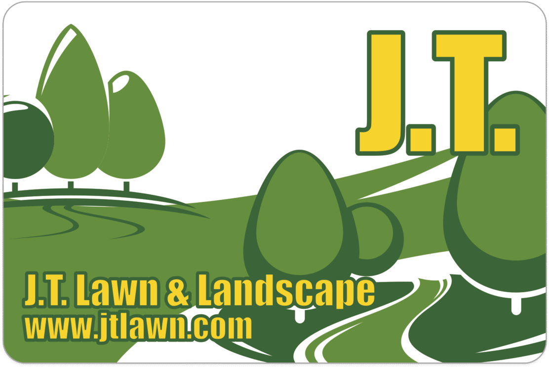 J T Lawnand Landscape Logo PNG Image