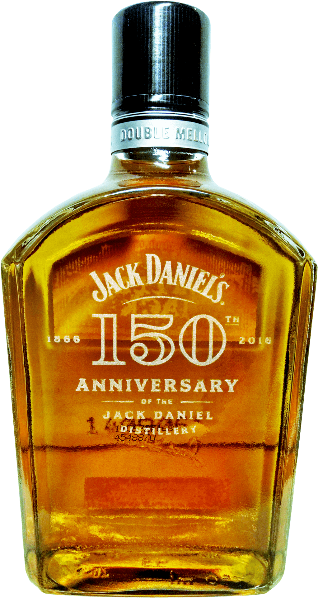 Jack Daniels150th Anniversary Whiskey Bottle PNG Image