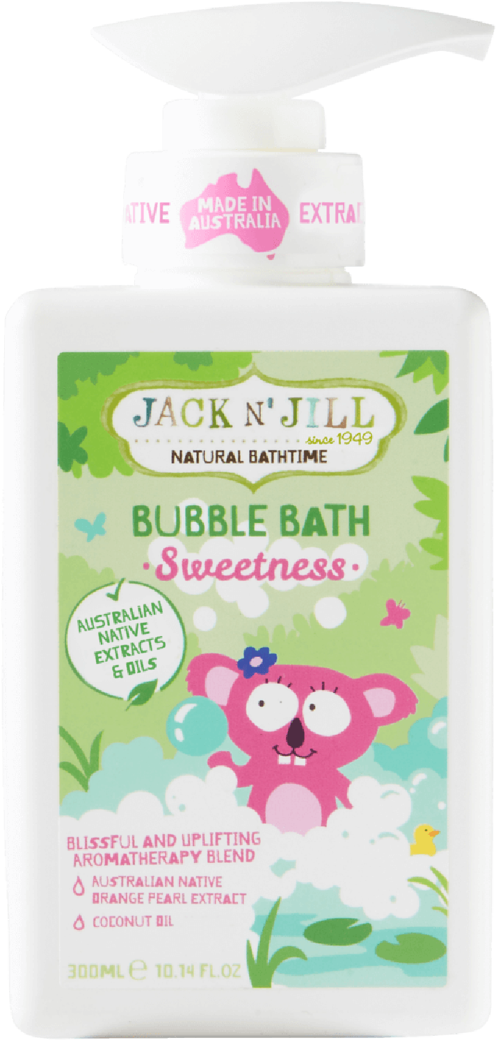 Jack N Jill Natural Bubble Bath Sweetness PNG Image