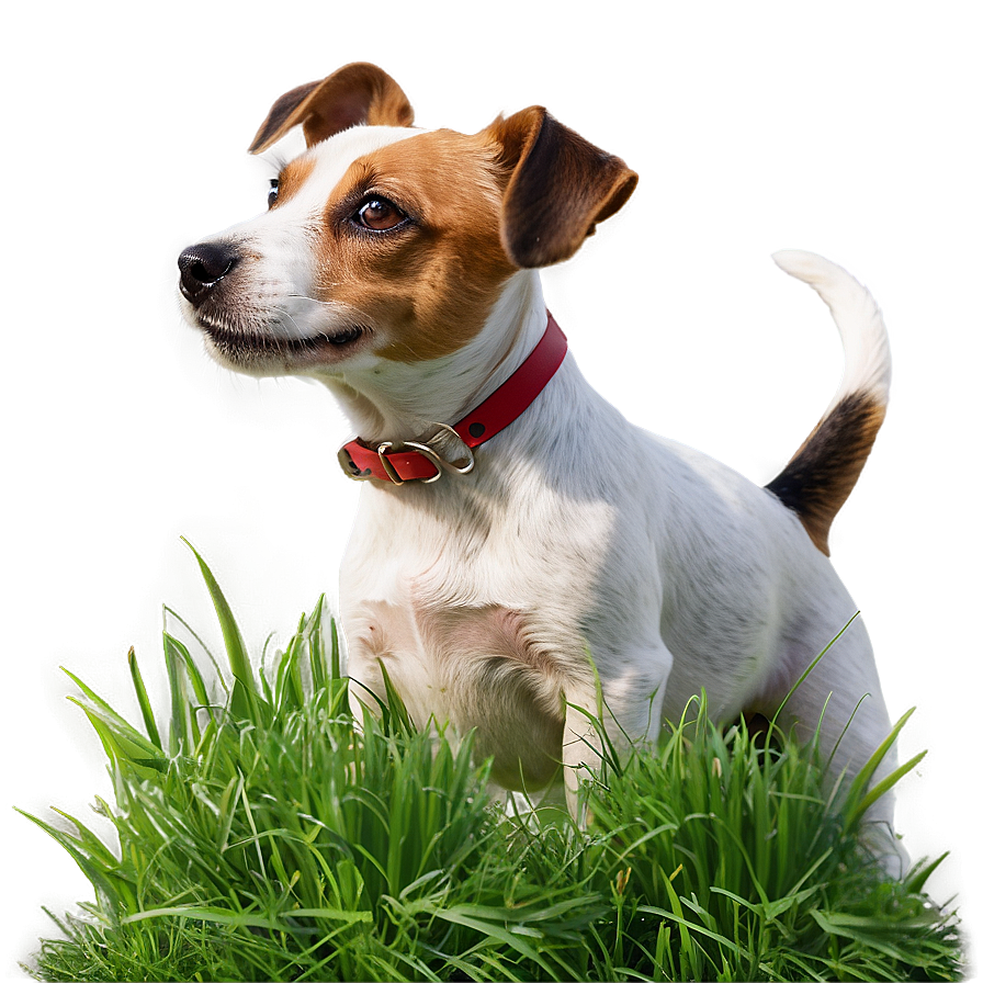 Jack Russell In Grass Png 06292024 PNG Image