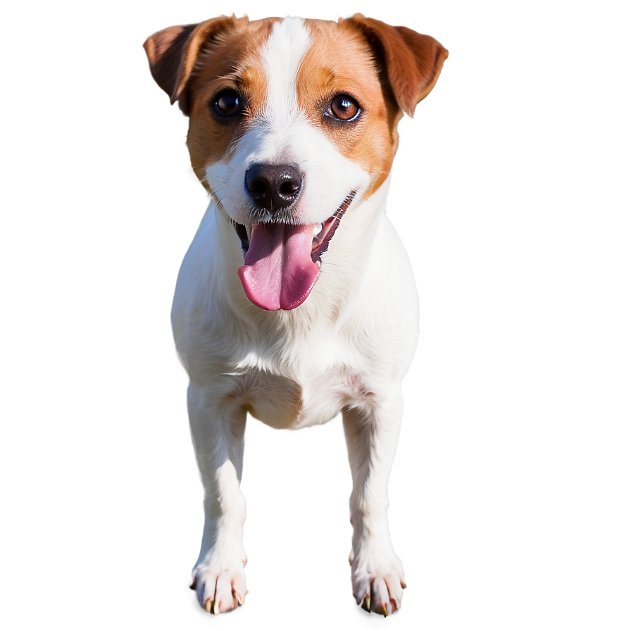 Jack Russell Terrier Portrait Png Bwb PNG Image