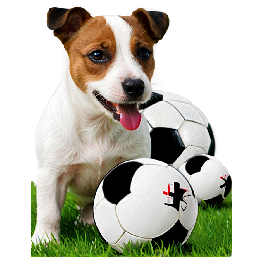 Jack Russell With Ball Png Mfs14 PNG Image